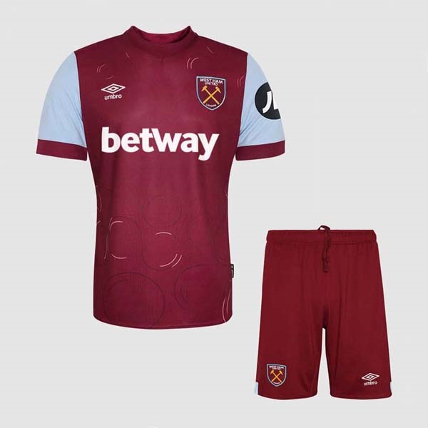 Trikot West Ham Heim Kinder 2023-24